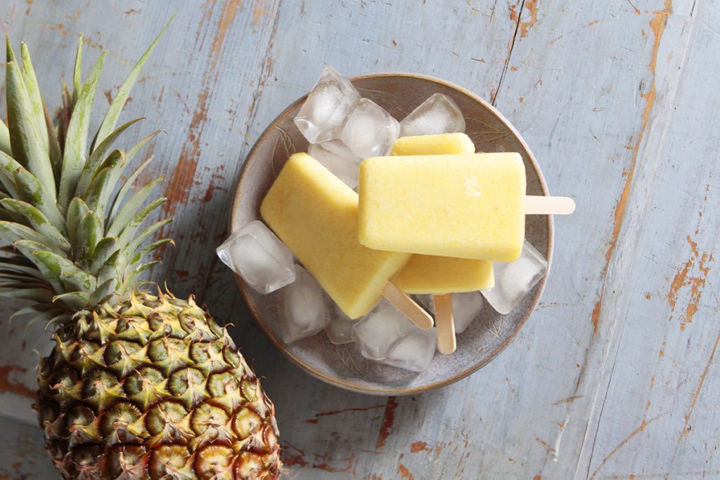 Pine-o-coco Popsicle